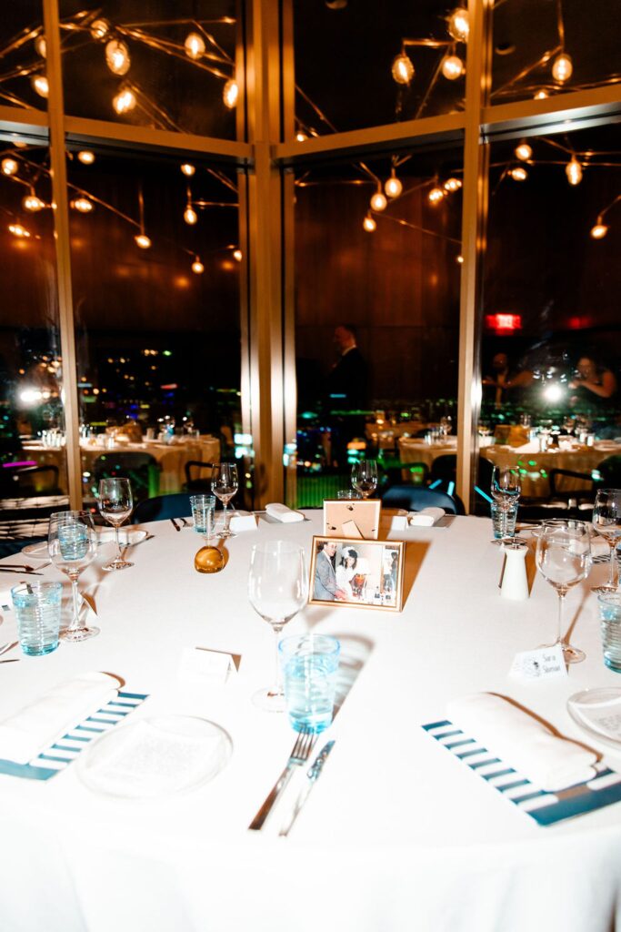 A Las Vegas wedding weekend reception at Rivera