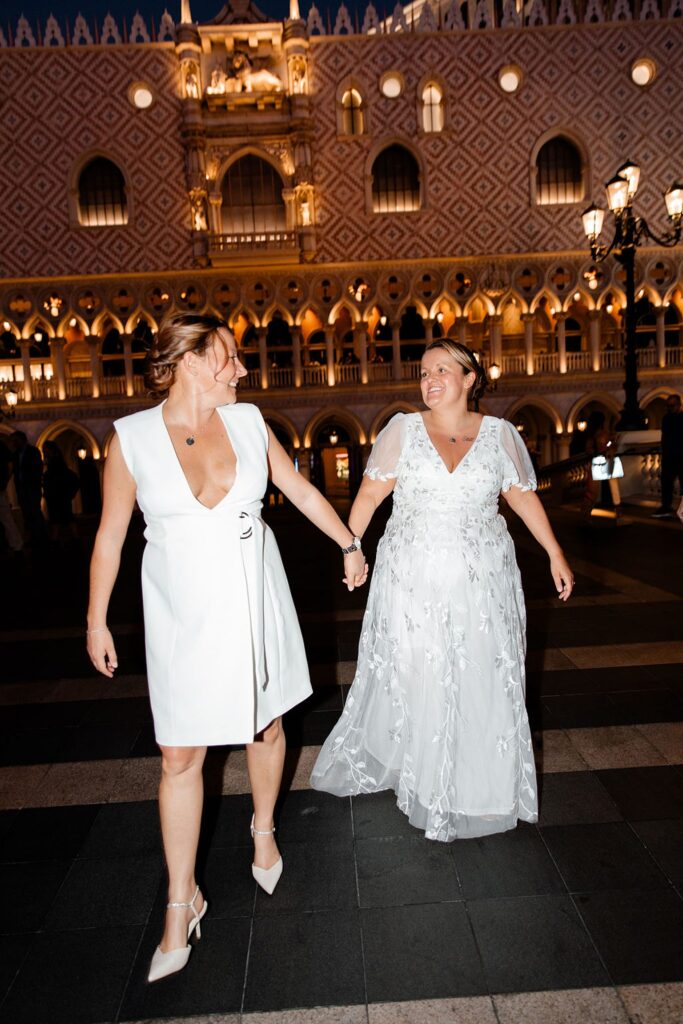 Flash Las Vegas wedding photos at The Venetian