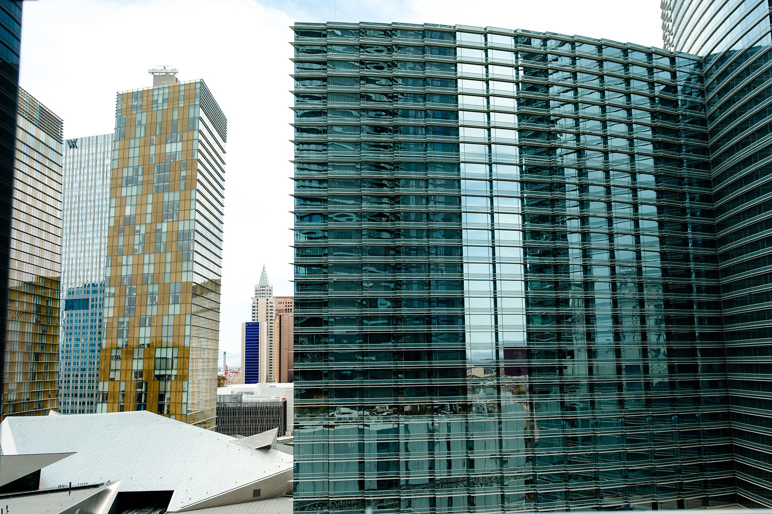 Views from a Cosmopolitan Wraparound Terrace Suite - Las Vegas Wedding Venues with a View