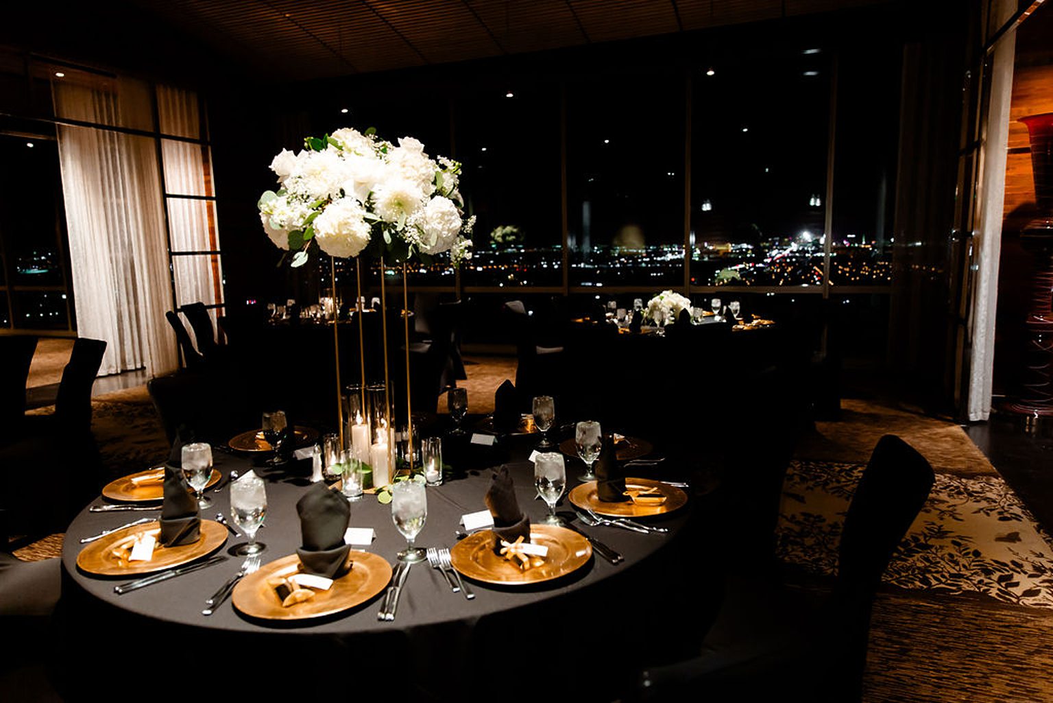 Las Vegas wedding reception at Lux at The M Resort - Las Vegas Wedding Venues with a View