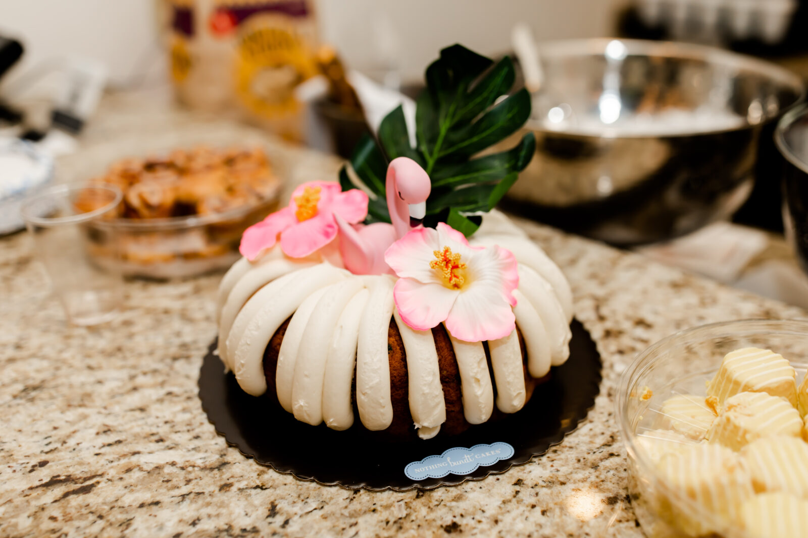 Tropical party Bundt cake