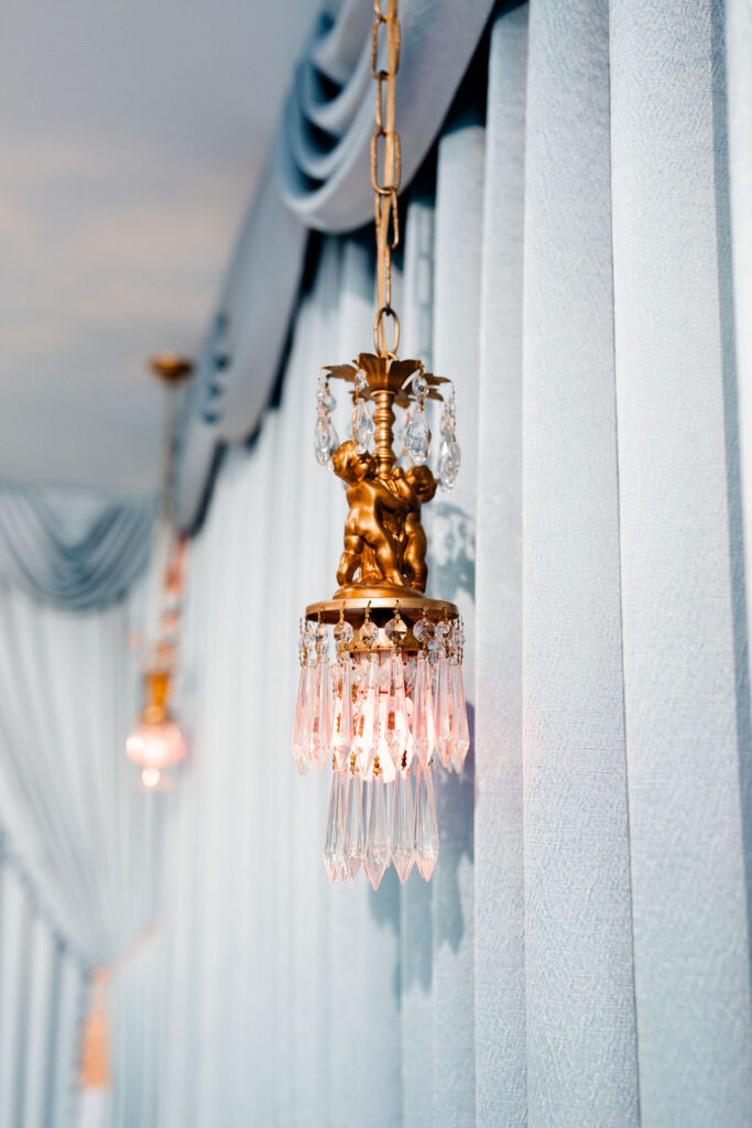 Vintage inspired lighting at Sure Thing Too in Las Vegas